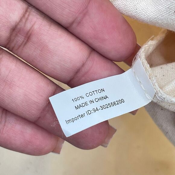 Old Navy Vintage LOVE Double Handle Canvas Tote Bag – Everyday Classic - Picture 9 of 11